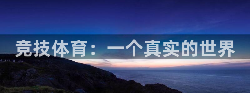 竞技体育：一个真实的世界